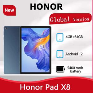 HONOR 패드 X8 글로벌 버전, 10.1 인치 HD 대형 스크린, 옥타코어, MTK8786 눈 보호, 울트라 슬림 태블릿, 안드로이드 12, 와이파이 및 4LTE