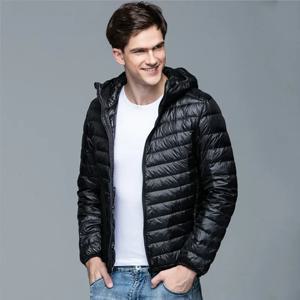 남성용 오버사이즈 퍼퍼 재킷, 따뜻한 초경량 화이트 덕 다운 코트, 남성 캐주얼 파카, 7XL, 6XL, 5XL, 2023 신상 패션