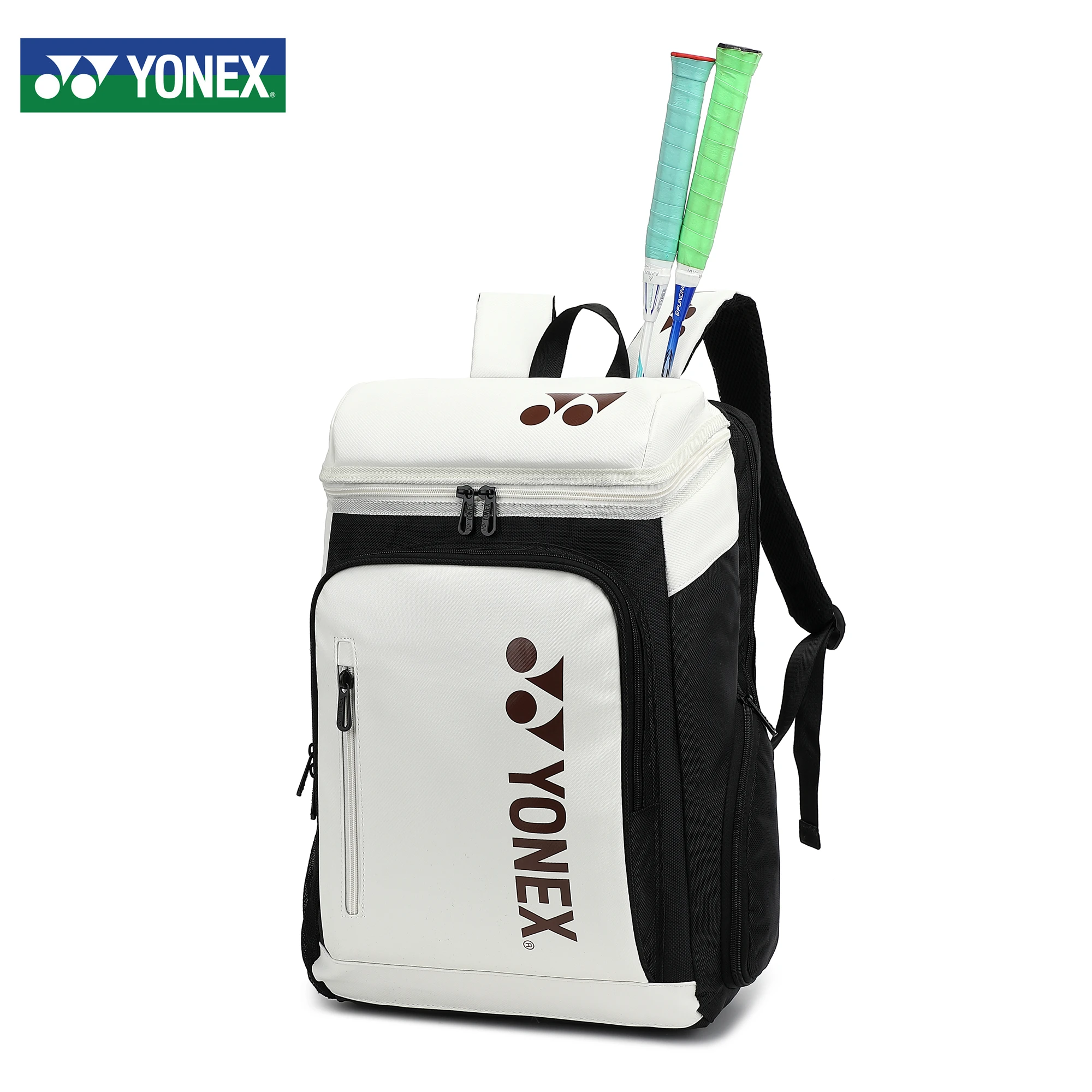 YONEX 전문 배드민턴 테니스 스포츠 가방, 대용량 라켓, 신발 가방, 남녀공용 고품질 라켓 가방, 2-3 개