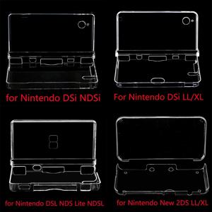 OSTENT 투명 크리스탈 보호 케이스 커버, 하드 쉘 스킨 케이스, 닌텐도 3DS 3DSXL, 2DS 3DS LL NDSi NDSL NDSiLL 콘솔용, 신제품
