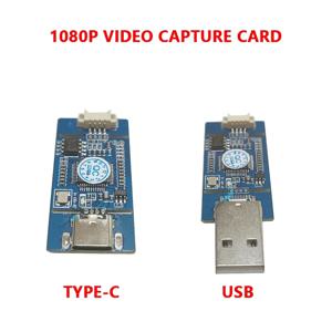 USB 출력 보드/TYPE-C 출력 보드 CVBS to USB 캡처 AV CVBS 아날로그 신호 S-VIDEO, 디지털 드라이버 프리 1080P