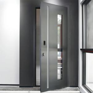 Sixinalu 가정용 외부 출입문, 안전 알루미늄 합금 프로파일, 전면 문짝 외부 문, 가정용 맞춤형 크기 및 색상
