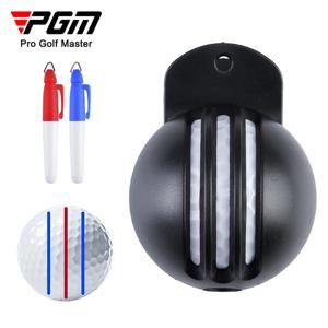 PGM 골프 공 라인 라이너 드로잉 마킹 정렬 퍼팅 도구, 골프 공 마커 펜, 골프 스크라이브 액세서리, 2 개 보내기, 1 개