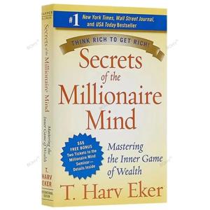 T. 의 부의 내부 게임 마스터링, 백만 장자 정신의 비밀 Harv Eker 영어 페이퍼백 금융 책
