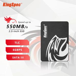 Ssd kingspec 2.5 SATA3 hdd 120gb ssd 240gb 128gb 1 테라바이트 500gb 내장형 솔리드 스테이트 하드 드라이브 (노트북 하드 디스크 데스크탑 컴퓨터 용)