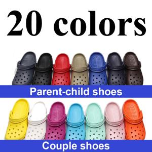 Satihu 샌들 클로그 커플 연인, 부모와 자녀 가족 여름 브룩 비치 워킹, 인기 패션 슬리퍼, 가벼운 신발