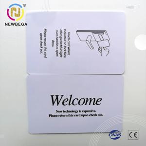 RFID 문짝 잠금 및 호텔 키 카드용 근접 PVC 카드, Clone MF S50 F08 클래식 1K M1 13.56MHZ ISO14443A IC 스마트 카드, 10 개
