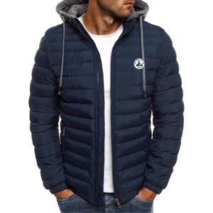 JOTT 남성용 재킷, 가을 및 겨울 재킷, 운동복, 2024 면 후드 재킷, 연한 색 겨울 다운 재킷