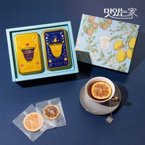 쌍계명차 과일 허그 티캔 2입 선물세트+쇼핑백