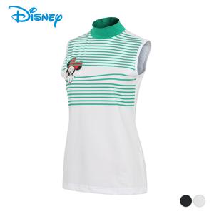 [디즈니골프] 여성 단가라 반폴라 민소매 티셔츠 DK2LTS048
