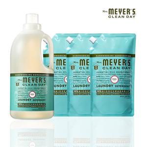 미세스마이어스 고농축 세탁세제[일반/드럼겸용] 1.8L*1통+800ml*3개