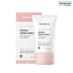 센텔리안24 마데카 더마 쉴드 세이프 톤업 선크림 50ml(SPF50+) 1개 24H 자외선차단제 브라이트닝 혼합자차