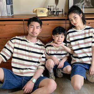 스데셋팸 여름 아동 성인 가족 패밀리룩 티셔츠 청바지 상하세트