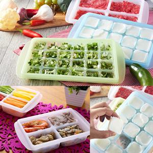 알알이쏙 이유식보관 아이스큐브 얼음틀 소분용기 냉장고정리 용기 얼음트레이  알알이쏙 4구  1개