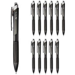 모나미 FX ZETA 펜 0.7mm, 흑색, 12개입