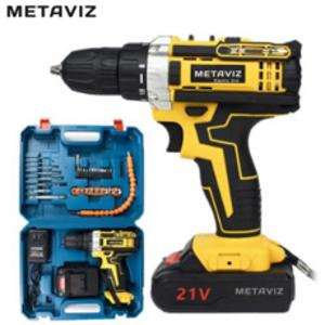 Metaviz DZ-1 충전 임팩 햄머 전동드라이버 21V 2.0Ah+배터리 2p