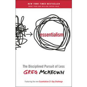 (영문도서) Essentialism: The Disciplined Pursuit of Less Paperback, Currency