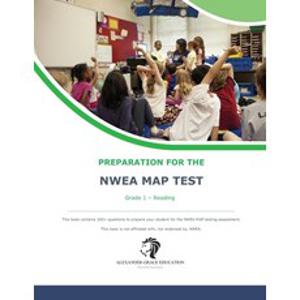 (영문도서) NWEA Map Test Preparation - Grade 1 Reading Paperback, Independently Published, English, 9798878782418