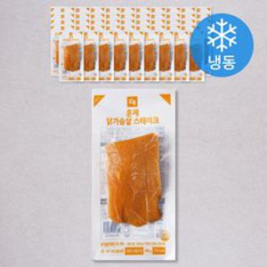 오쿡 훈제 닭가슴살 스테이크 (냉동), 100g, 50팩