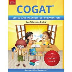COGAT Test Prep Grade 2 Level 8: Gifted and Talented Test Preparation Book - Practice Test/Workbook ... Paperback, Gateway Gifted Resoures
