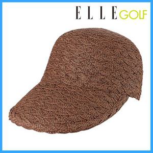 엘르골프 여성 지사 라탄 골프 꼬임 모자 6H47411