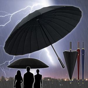 튼튼한 자동 장우산 24살대 경량 태풍 골프 의전용 대형 예쁜 우산