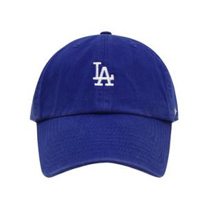 47브랜드 MLB 엠엘비 LA 다저스 클린업 스몰로고 볼캡 모자 로얄블루 B-BSRNR12GWS-RYA