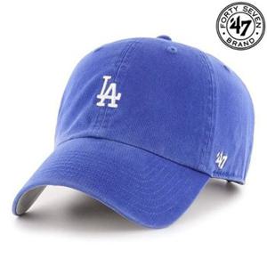 47브랜드 MLB모자 스몰로고 LA다저스 클린업 볼캡 모자 로얄블루
