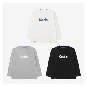 Keds 빅 로고 긴팔 티셔츠 (KD2RLE1102X) 3종택1