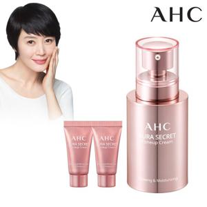 [빅세일] AHC 아우라 시크릿 톤업 크림 50g+10g 2개 추가증정