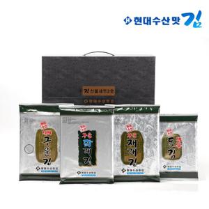 현대수산맛김 보령 대천김 선물세트 2호/재래김/파래김/돌김