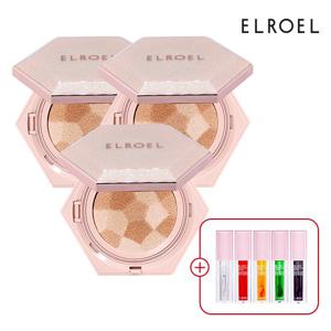 엘로엘 블렌딩 콤팩트 쿠션(기본) 1+ 1+ 1+립오일 증정_ELROEL