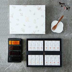 [화과방] 지현 양갱 세트 2호(45gX16입)+쇼핑백 / 선물세트