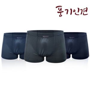 국내생산 풍기인견 남성 드로즈 팬티 3매입