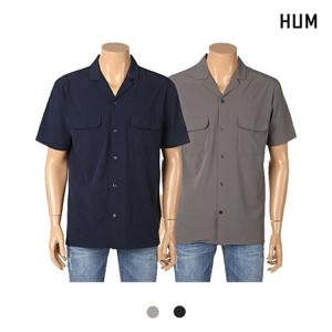 [HUM]남) 포켓 오픈 카라 셔츠(FHMMCSH171M)