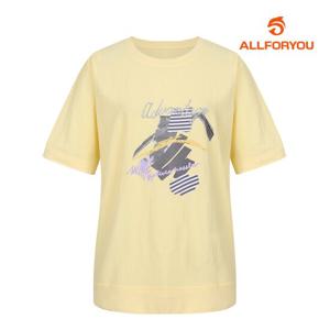 [올포유] 여성 반팔 티셔츠 ALTRK6146-203
