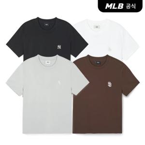 [MLB] 베이직 스몰로고 기능성 반팔 티셔츠 (4 COLOR)
