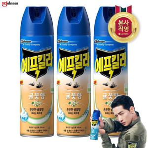 에프킬라 모기약 귤꽃향 500ml x 3개