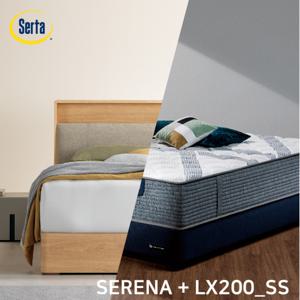 [썰타 코리아] SERENA (오크내추럴) LX200(SS) / 침대 SET