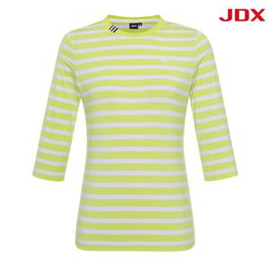 [JDX] 여성 옆트임 긴기장 라운드 티셔츠