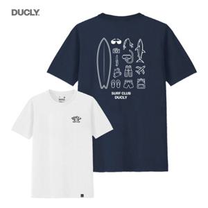 [DUCLY] 듀클라이 반팔 티셔츠 DU-54