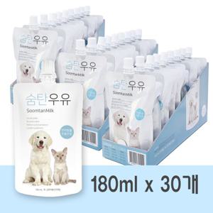 [특가행사] 숨탄우유 강아지/고양이 펫밀크 180ml x 30개