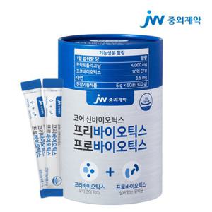JW중외제약 코어 프리바이오틱스 프로바이오틱스 유산균 1통