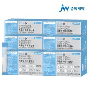 JW중외제약 포스트 프리프로바이오틱스 프롤린 모유유산균 6박스