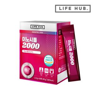 라이프허브 이노시톨 2000 1세트(1.5g x 30포) 1개월분