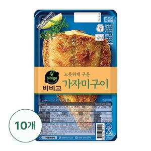 [CJ] 비비고 냉장생선구이 가자미 70G x 10개