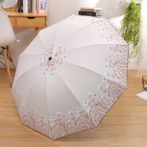 비오라 꽃무늬 양우산
