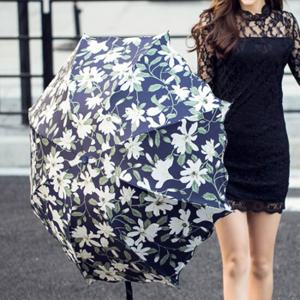 들판 꽃무늬 양우산