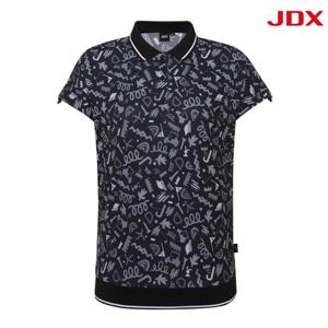 [JDX 신상] 여성 키치 블루종 티셔츠 (블랙)
