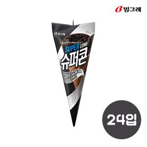 빙그레 슈퍼콘 아이스크림 쿠앤크 24개입